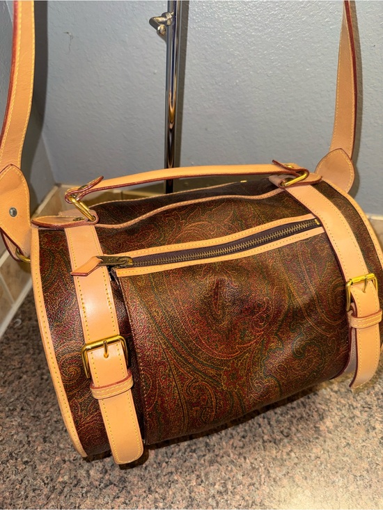Etro Milano Other - ETRO Milano Paisley Barrel Duffel Bag EUC